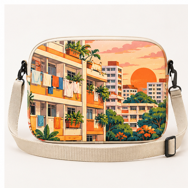 HDB Sunset mini crossbody bag
