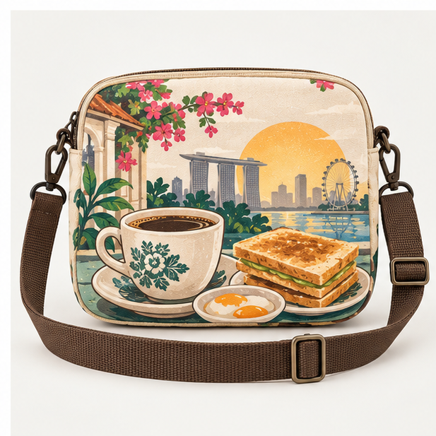 Weave Kopi Morning crossbody bag