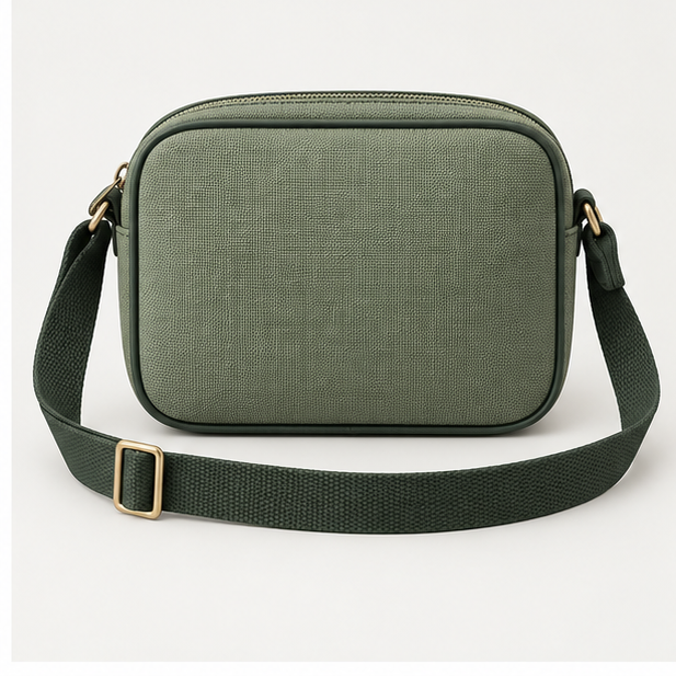 Close view of the Plain Sage mini bag